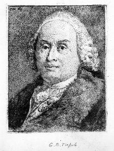 Giambattista Tiepolo portréja, 1775